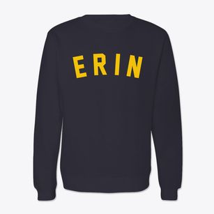 Erin New York Classic Curve Crewneck Sweatshirt