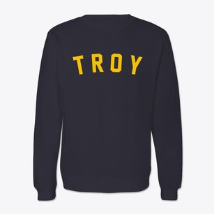 Troy Vermont Classic Curve Crewneck Sweatshirt