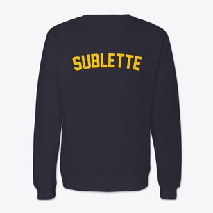 Sublette Kansas Classic Curve Crewneck Sweatshirt