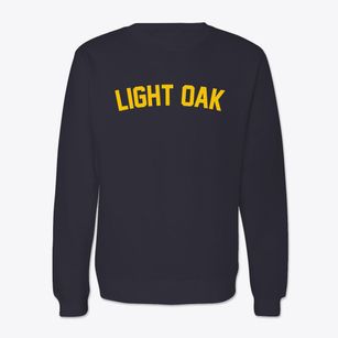 Light Oak North Carolina Classic Curve Crewneck Sweatshirt