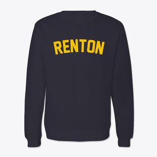 Renton Washington Classic Curve Crewneck Sweatshirt