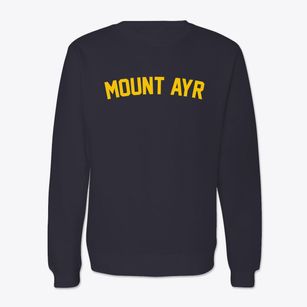 Mount Ayr Indiana Classic Curve Crewneck Sweatshirt