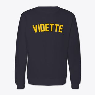 Vidette Georgia Classic Curve Crewneck Sweatshirt