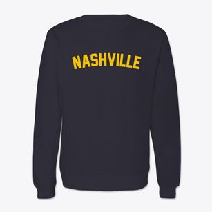 Nashville Kansas Classic Curve Crewneck Sweatshirt