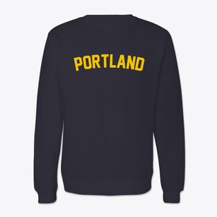 Portland Connecticut Classic Curve Crewneck Sweatshirt