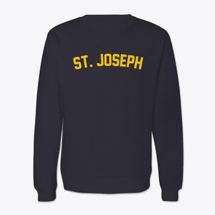St. Joseph Michigan Classic Curve Crewneck Sweatshirt