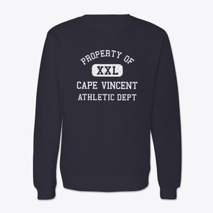 Cape Vincent New York Athletic Dept Crewneck Sweatshirt