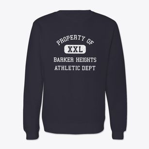 Barker Heights North Carolina Athletic Dept Crewneck Sweatshirt