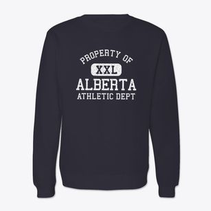 Alberta Minnesota Athletic Dept Crewneck Sweatshirt