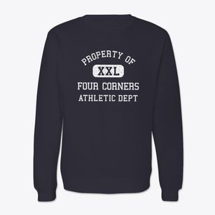 Four Corners Texas Athletic Dept Crewneck Sweatshirt