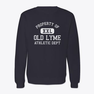 Old Lyme Connecticut Athletic Dept Crewneck Sweatshirt