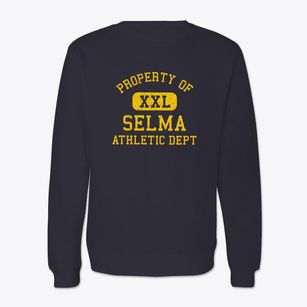 Selma North Carolina Athletic Dept Crewneck Sweatshirt