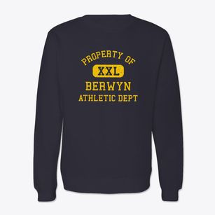 Berwyn Pennsylvania Athletic Dept Crewneck Sweatshirt