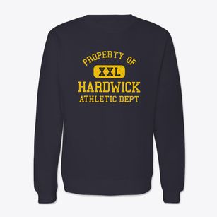 Hardwick Massachusetts Athletic Dept Crewneck Sweatshirt