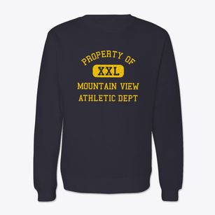 Mountain View Missouri Athletic Dept Crewneck Sweatshirt