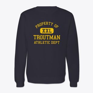 Troutman North Carolina Athletic Dept Crewneck Sweatshirt