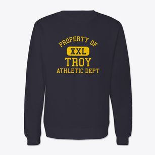 Troy Kansas Athletic Dept Crewneck Sweatshirt