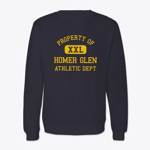 Homer Glen Illinois Athletic Dept Crewneck Sweatshirt