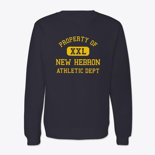 New Hebron Mississippi Athletic Dept Crewneck Sweatshirt