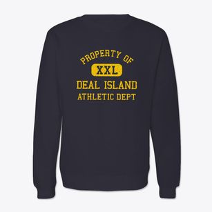 Deal Island Maryland Athletic Dept Crewneck Sweatshirt