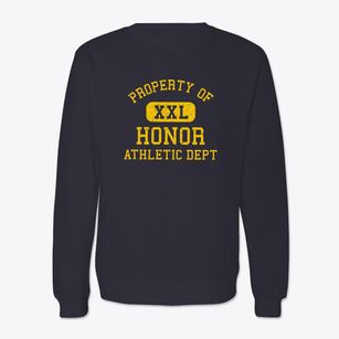 Honor Michigan Athletic Dept Crewneck Sweatshirt
