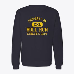 Bull Run Virginia Athletic Dept Crewneck Sweatshirt