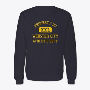 Webster City Iowa Athletic Dept Crewneck Sweatshirt