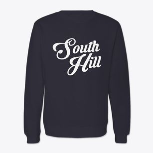 South Hill New York Vintage Team Crewneck Sweatshirt