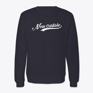 New Carlisle Ohio Vintage Team Crewneck Sweatshirt