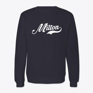 Milton New Hampshire Vintage Team Crewneck Sweatshirt