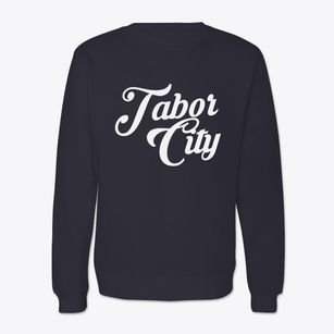 Tabor City North Carolina Vintage Team Crewneck Sweatshirt