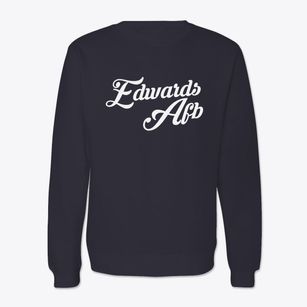 Edwards Afb California Vintage Team Crewneck Sweatshirt