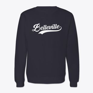 Belleville Wisconsin Vintage Team Crewneck Sweatshirt