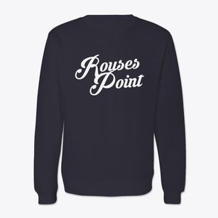 Rouses Point New York Vintage Team Crewneck Sweatshirt