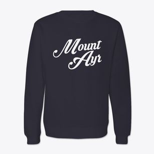Mount Ayr Iowa Vintage Team Crewneck Sweatshirt