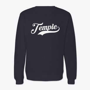 Temple Pennsylvania Vintage Team Crewneck Sweatshirt