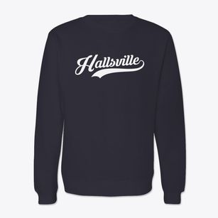 Hallsville Missouri Vintage Team Crewneck Sweatshirt