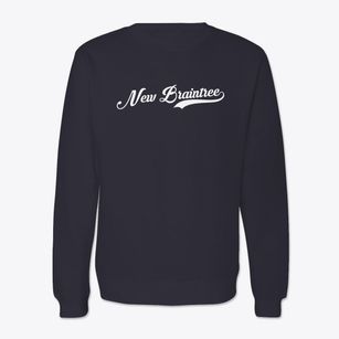 New Braintree Massachusetts Vintage Team Crewneck Sweatshirt