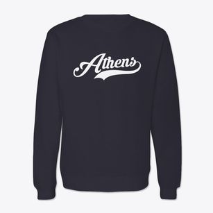 Athens Maine Vintage Team Crewneck Sweatshirt