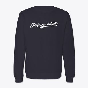 Jefferson Heights New York Vintage Team Crewneck Sweatshirt