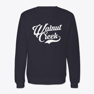 Walnut Creek North Carolina Vintage Team Crewneck Sweatshirt