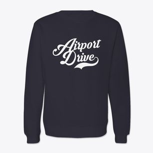 Airport Drive Missouri Vintage Team Crewneck Sweatshirt