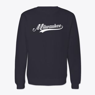 Milwaukee Wisconsin Vintage Team Crewneck Sweatshirt