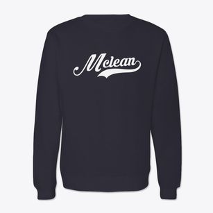 Mclean Texas Vintage Team Crewneck Sweatshirt