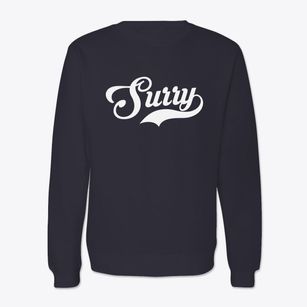 Surry New Hampshire Vintage Team Crewneck Sweatshirt