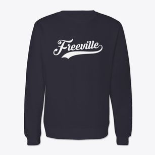 Freeville New York Vintage Team Crewneck Sweatshirt