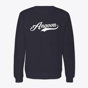 Angoon Alaska Vintage Team Crewneck Sweatshirt