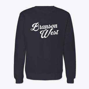 Branson West Missouri Vintage Team Crewneck Sweatshirt