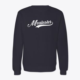 Mcalester Oklahoma Vintage Team Crewneck Sweatshirt