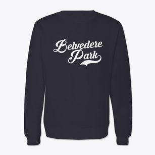Belvedere Park Georgia Vintage Team Crewneck Sweatshirt